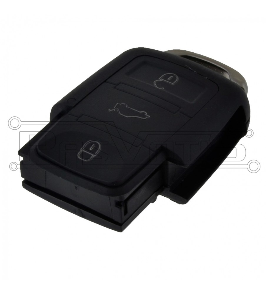 Skoda Octavia -08 3 button flip remote 433 Mhz 1K0959753 / 1K0959753G / 1K09597539B9