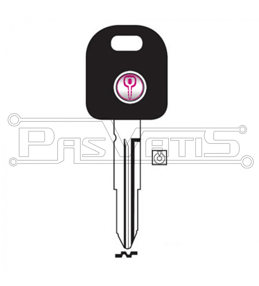 Alto -07 κλειδί με υποδοχή για transponder
