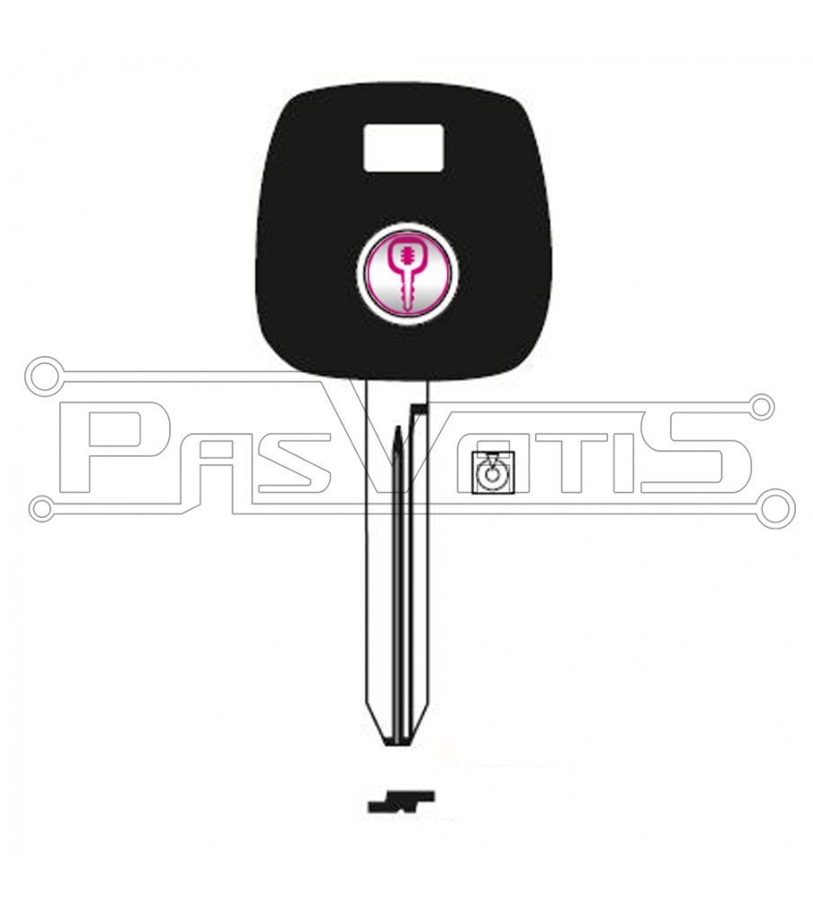 TOY47 κλειδί με υποδοχή για transponder