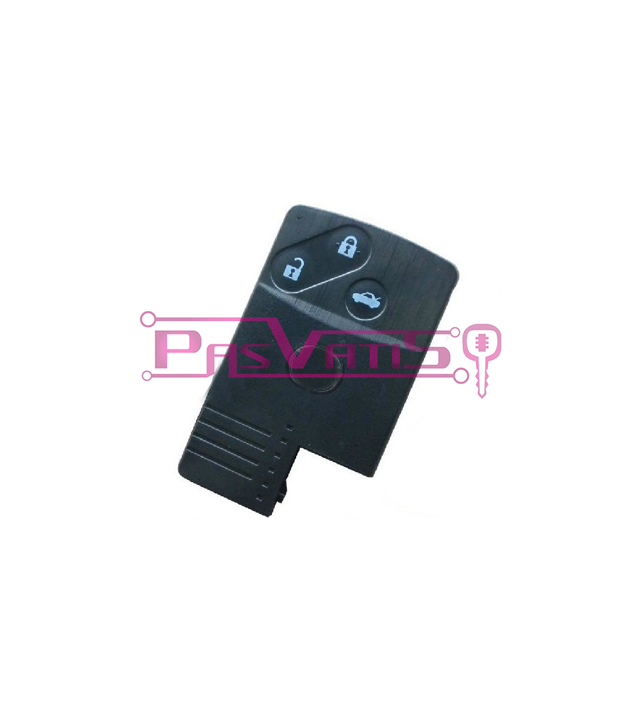 κέλυφος κάρτας με 3 κουμπιά για Mazda