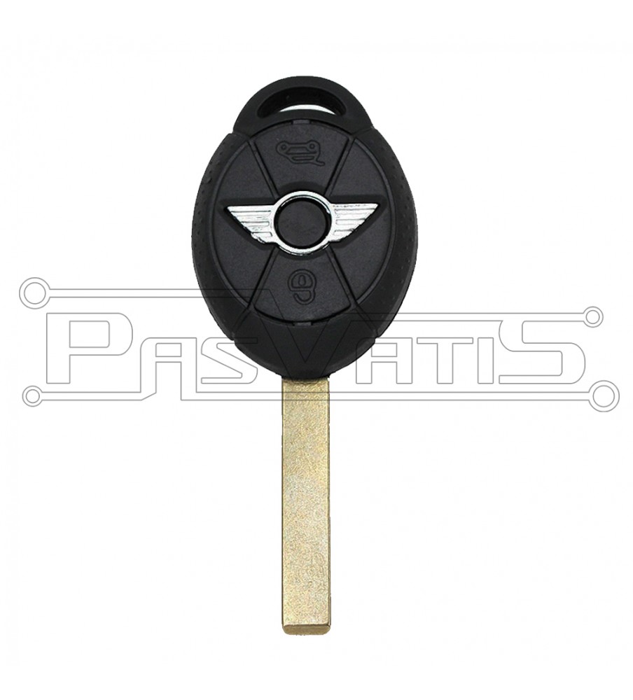 κέλυφος τηλεχειριστηρίου με 3 κουμπιά για Mini