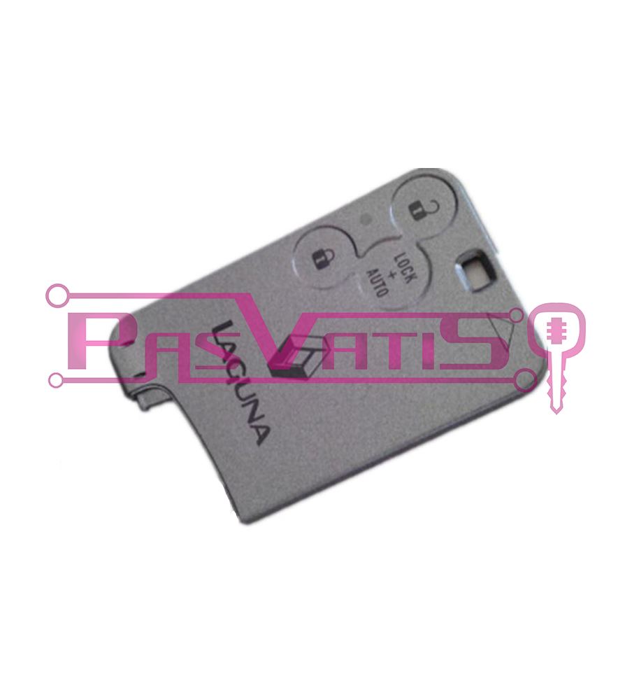 Renault 3 button card case Laguna (button autolock)