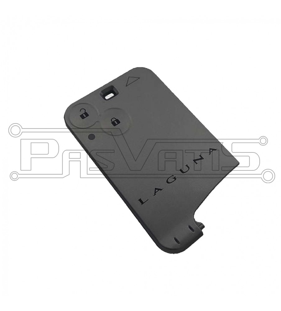 κέλυφος κάρτας με 2 κουμπιά για Renault