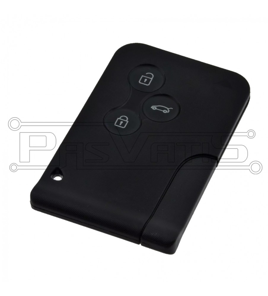 κέλυφος κάρτας με 3 κουμπιά για Renault