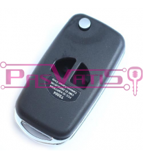 HU133 2 button flip (chip...