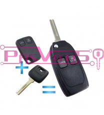 NE66 2 button flip remote...