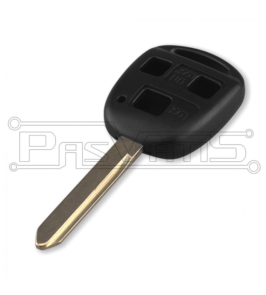 TOY47 3 button remote case for Toyota