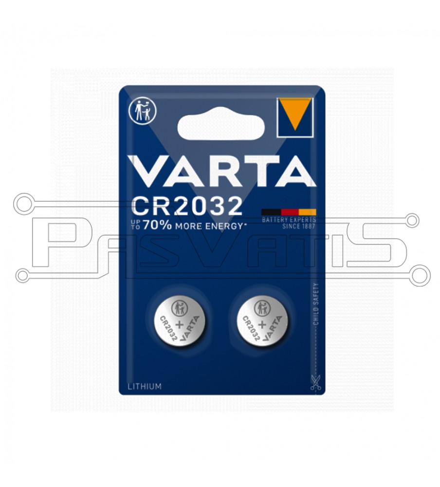 CR2032 lithium battery VARTA (pack of 2)