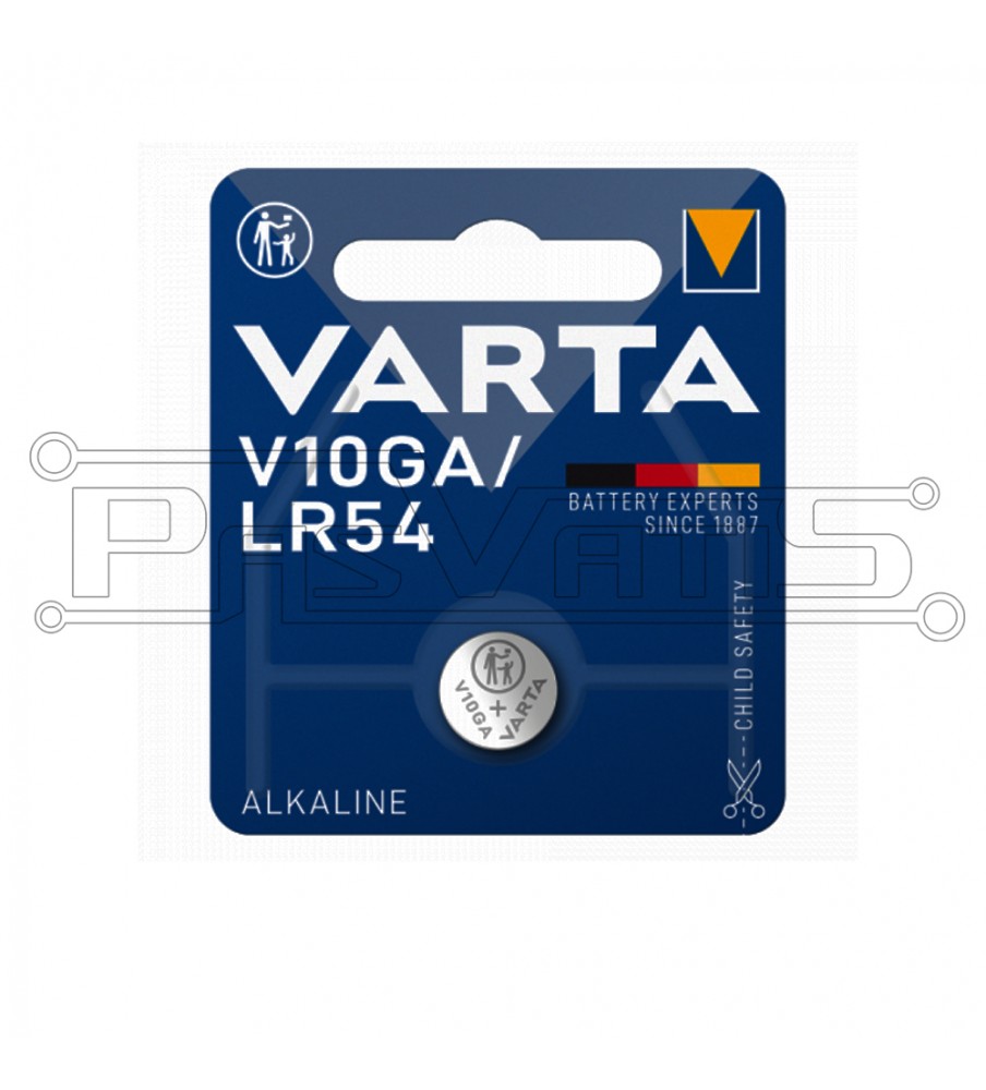 V10GA/LR54 alkaline battery VARTA (pack of 1)