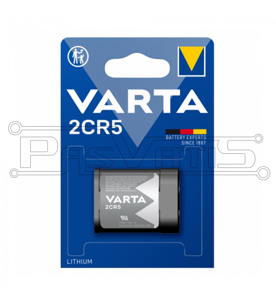 2CR5 lithium battery VARTA (pack of 1)