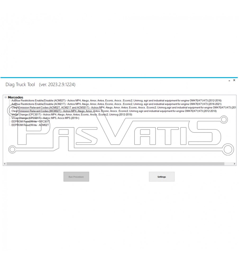 Diag Truck Tool Software package 1