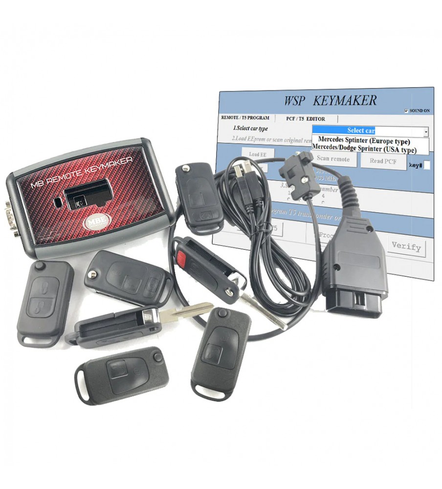 MB Remote Keymaker Basic Set+ WSP