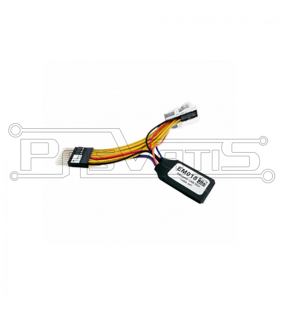 EM018 - Odometer calibration with jumper cable for dash - W204, W212, W205 (FBS3/FBS4)