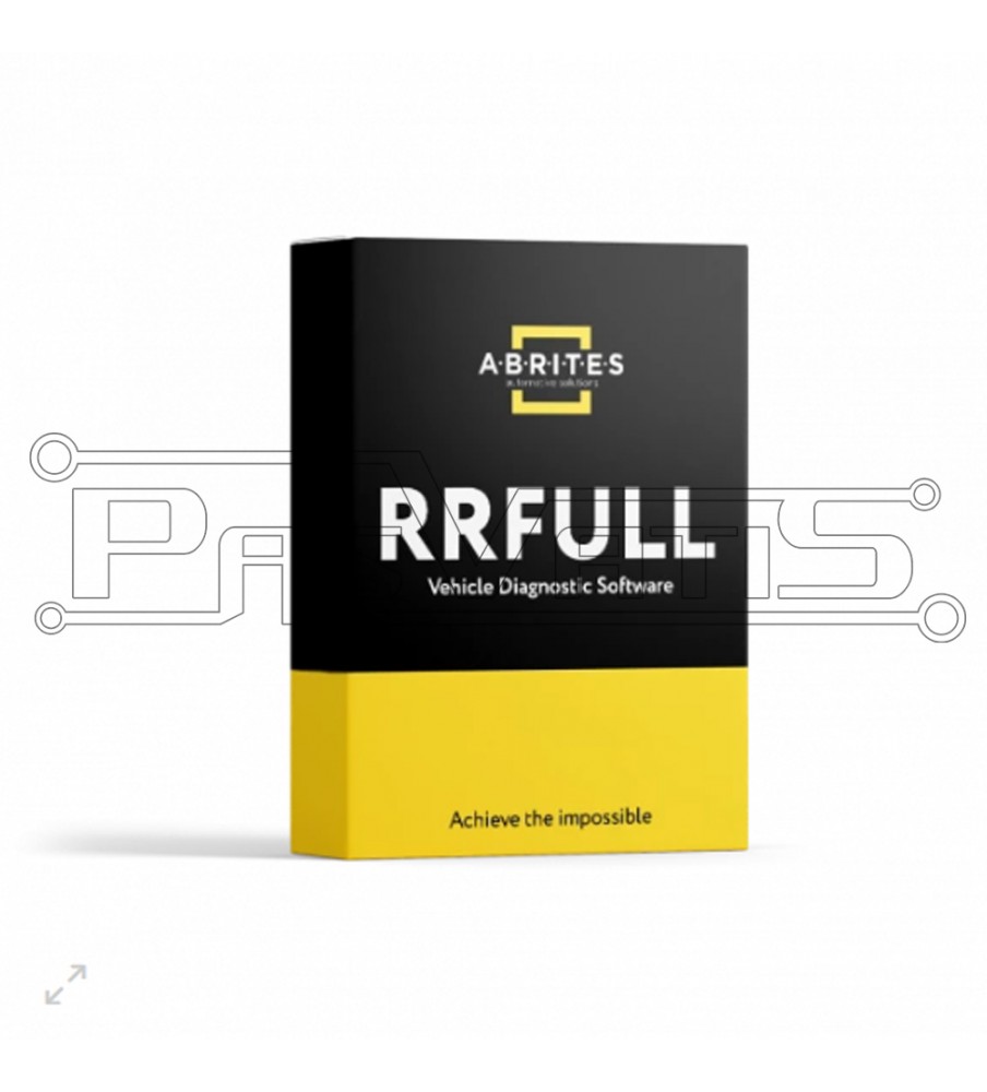 RR00F - Πλήρες σετ ειδικών λειτουργιών Abrites για οχήματα Renault/Dacia
