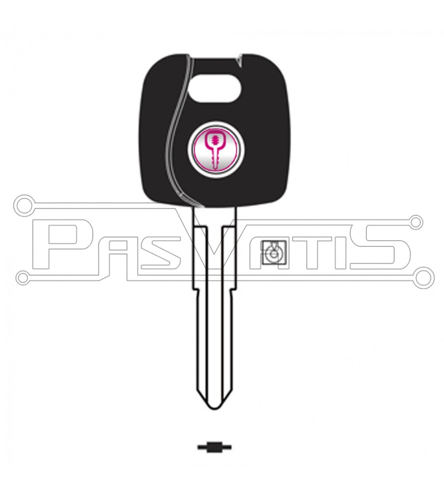 ISUZU κλειδί με υποδοχή για transponder ISU-4P