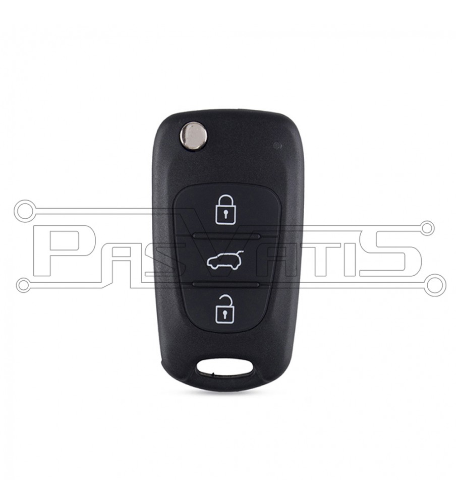 KIA Sportage -14 αναδιπλούμενο τηλεχειριστήριο με 3 κουμπιά