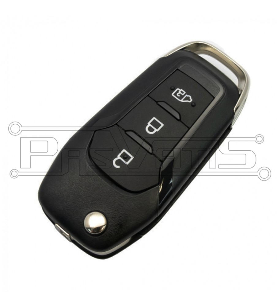 Transit Connect -22 αναδιπλούμενο τηλεχειριστήριο με 3 κουμπιά