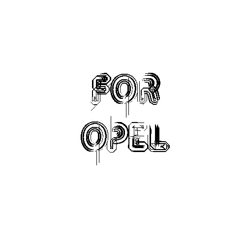 FOR OPEL